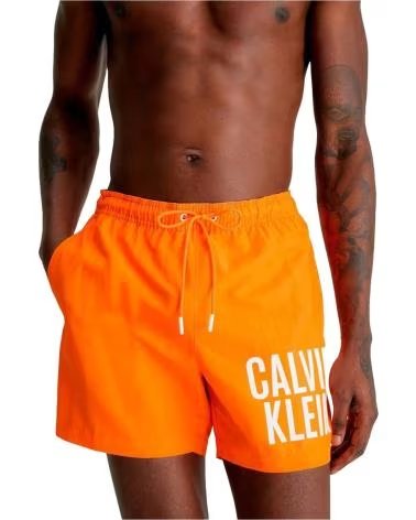 CALVIN KLEIN MAILLOT DE BAIN CALVIN KLEIN POUR HOMME ORANGE NARANJA