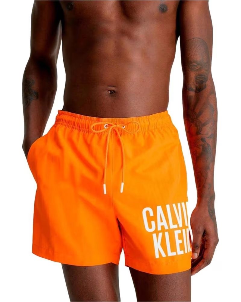 CALVIN KLEIN MAILLOT DE BAIN CALVIN KLEIN POUR HOMME ORANGE NARANJA