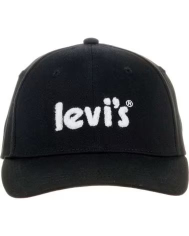 LEVIS LEVI´S BLACK UNISEX CAP NEGRO