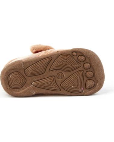 Hausschuhe für Mädchen und Junge ANGELITOS PANTUFLA INFANTIL 130 CAMEL