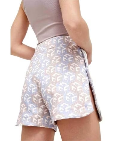 GUESS GUESS DAMEN-SHORT MIT DURCHGEHENDEM PRINT MULTICOLOR