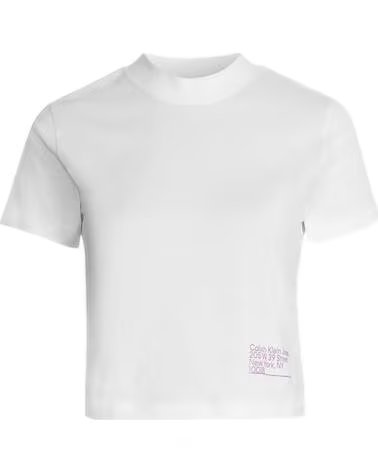CALVIN KLEIN CAMISETA DE MANGA CORTA CALVIN KLEIN JEANS PARA MUJER BLANCO