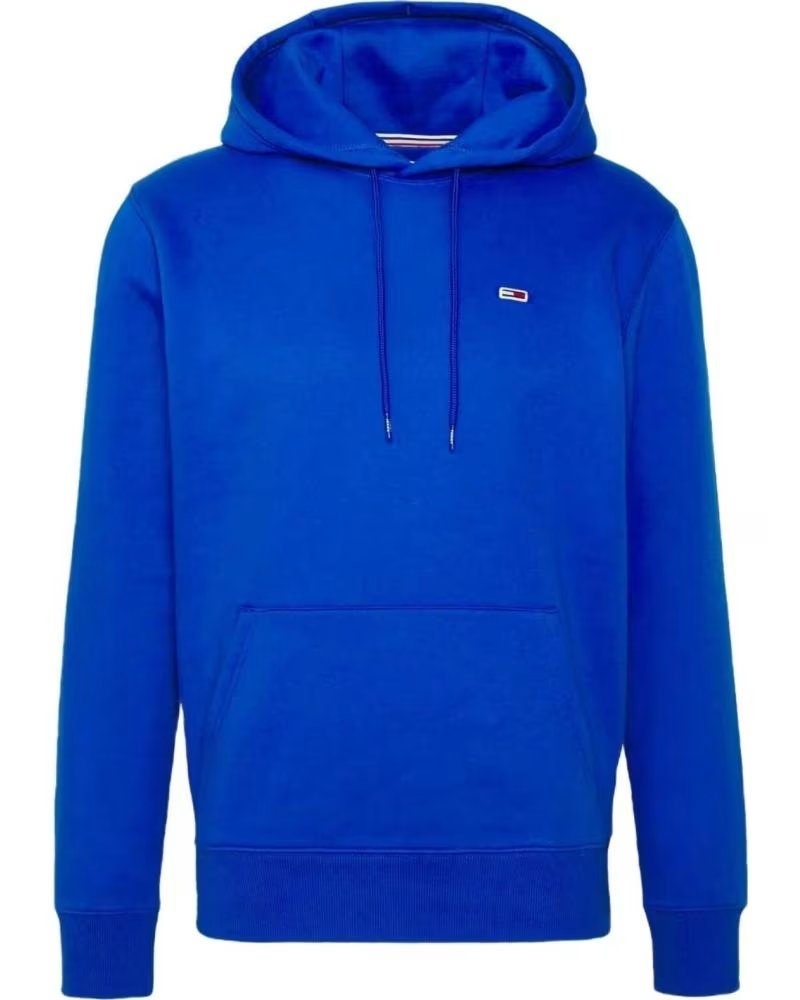 TOMMY JEANS FELPA CON CAPPUCCIO TOMMY JEANS DA UOMO AZUL