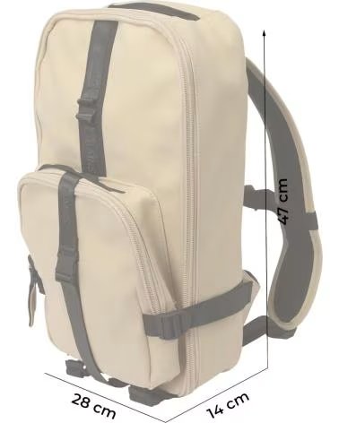 RAINS RAINS BACKPACK UNISEX BEIGE BEIGE