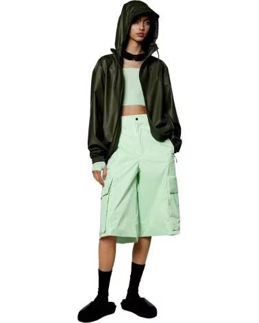 RAINS RAINS REGENJACKE UNISEX GRÜN VERDE