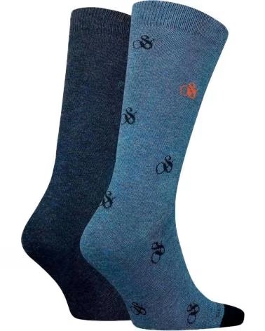 SCOTCH SODA CALCETINES & 701222600003 HOMBRE AZUL