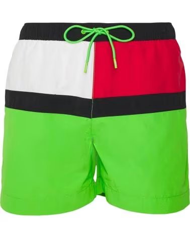 TOMMY HILFIGER MAILLOT DE BAIN TOMMY HILFIGER POUR HOMME EN VERT VERDE