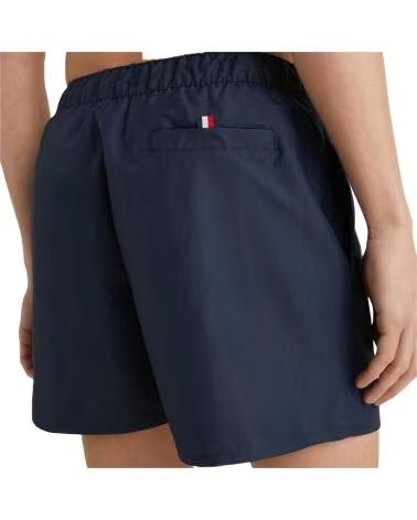 TOMMY HILFIGER TOMMY HILFIGER BAÑADOR CORTO HOMBRE AZUL MARINO CON LOGO LATERAL AZUL