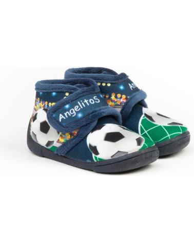 Pantufas-De-Niño-ANGELITOS-PANTUFLA-INFANTIL-FUTBOL-136-MARINO