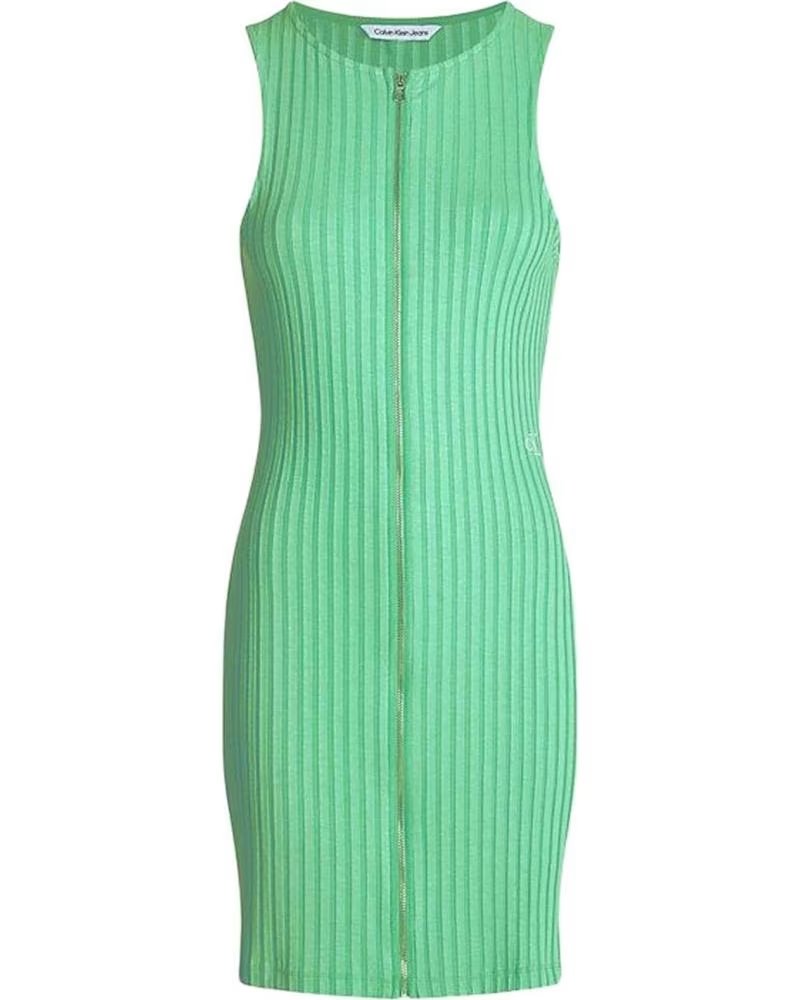 ROBE EN TRICOT AJUSTÉE CALVIN KLEIN POUR FEMME VERDE