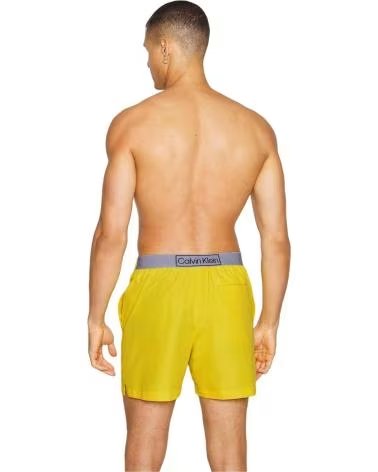 CALVIN KLEIN CALVIN KLEIN KURZE BADEHOSE FÜR HERREN, GELB AMARILLO