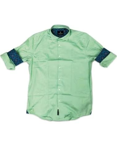 RECYCLED ART WORLD CAMISA MASCULINA RECYCLED ART WORLD VERDE VERDE