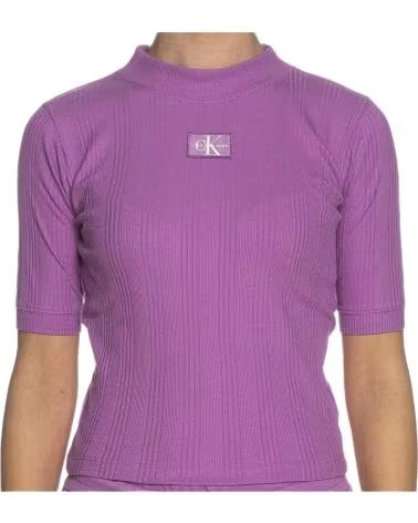 CALVIN KLEIN MOLETOM CALVIN KLEIN JEANS COM CAPUZ FEMININO MORADO