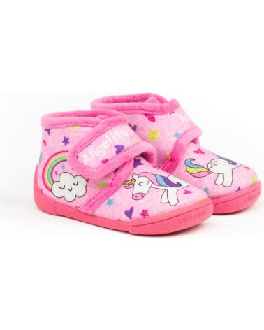 Hausschuhe-De-Niña-ANGELITOS-PANTUFLA-INFANTIL-UNICORNIO-138-ROSA