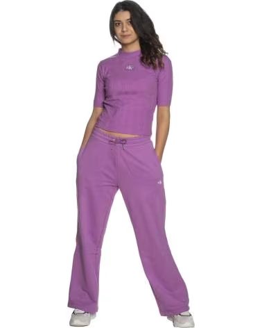CALVIN KLEIN MOLETOM CALVIN KLEIN JEANS COM CAPUZ FEMININO MORADO