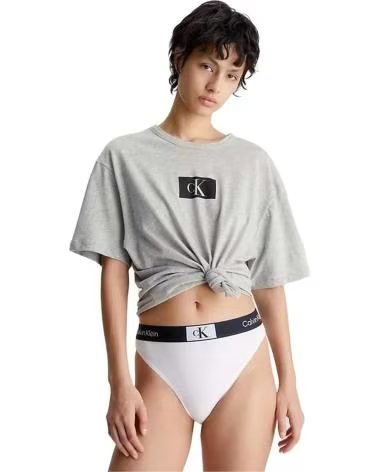 CALVIN KLEIN CAMISETA DE MANGA CORTA CALVIN KLEIN PARA MUJER GRIS
