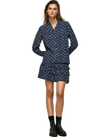 PEPE JEANS PEPE JEANS DAMENHEMD MIT GEOMETRISCHEM AUFDRUCK MULTICOLOR