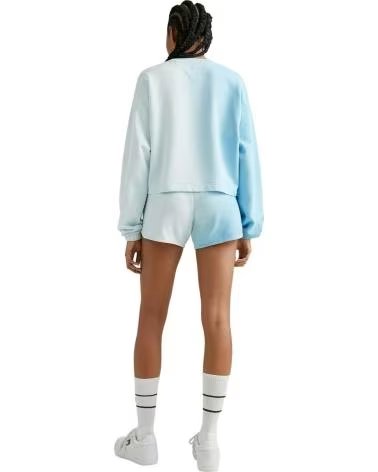 TOMMY JEANS SWEATSHIRT CURTA COM LOGÓTIPO AZUL