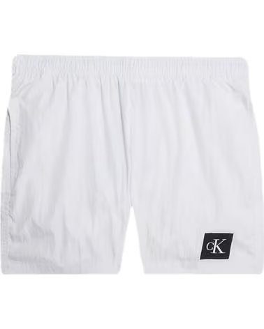 CALVIN KLEIN COSTUME DA BAGNO CALVIN KLEIN DA UOMO BIANCO BLANCO