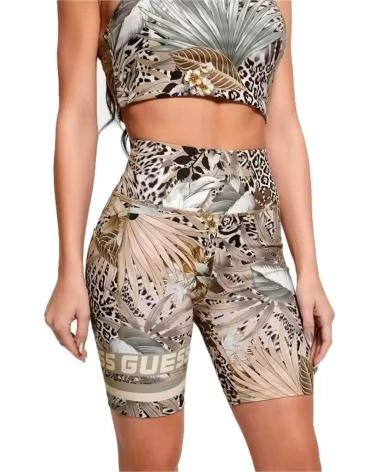 GUESS GUESS WOMEN´S PRINTED CYCLING SHORTS MULTICOLOR