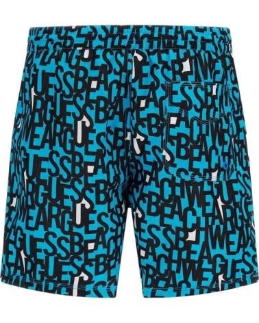 GUESS BAÑADOR GUESS PARA HOMBRE CON ESTAMPADO DE LOGO AZUL
