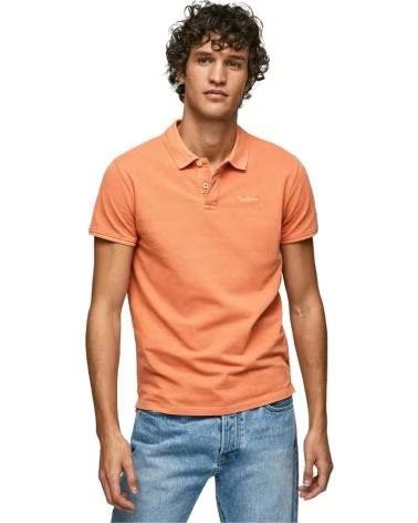 PEPE JEANS POLO DE MANGA CORTA PEPE JEANS PARA HOMBRE NARANJA
