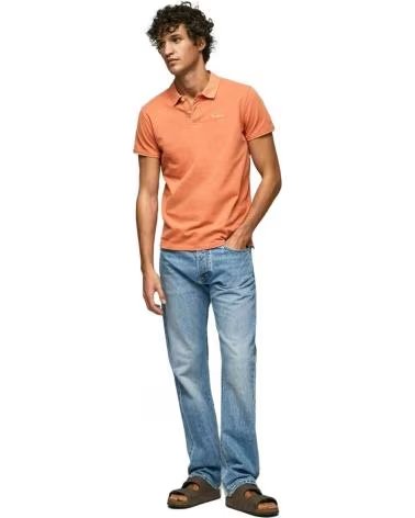 PEPE JEANS POLO DE MANGA CORTA PEPE JEANS PARA HOMBRE NARANJA