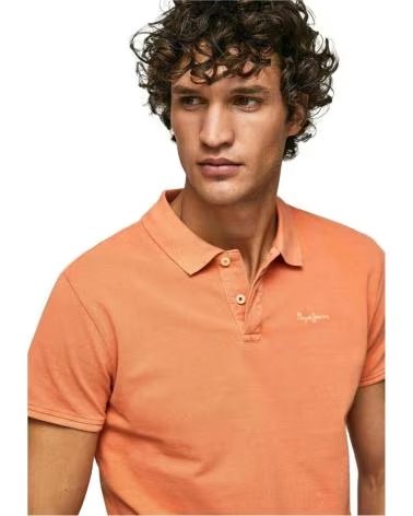 PEPE JEANS POLO DE MANGA CORTA PEPE JEANS PARA HOMBRE NARANJA