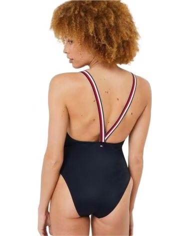 TOMMY HILFIGER TOMMY HILFIGER BADEANZUG FÜR DAMEN, MARINEBLAU AZUL