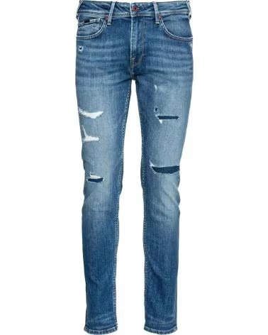 PEPE JEANS PEPE JEANS JEANS UOMO SLIM FIT USATI BLU AZUL