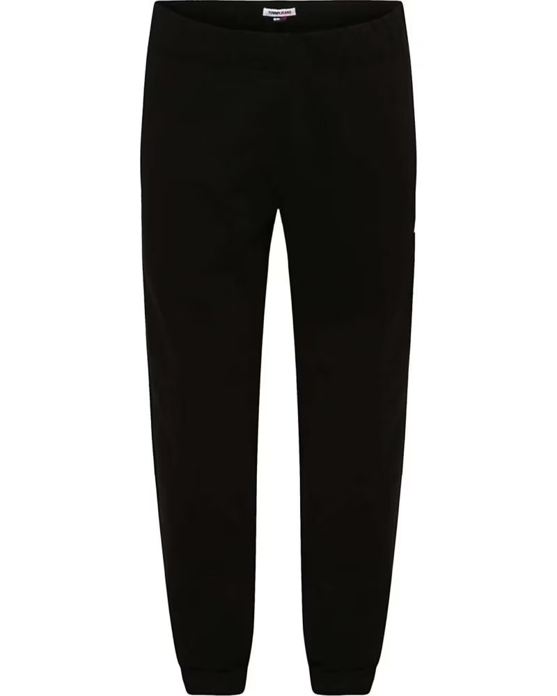 TOMMY JEANS PANTALONI LUNGHI TOMMY JEANS NERI DA UOMO NEGRO