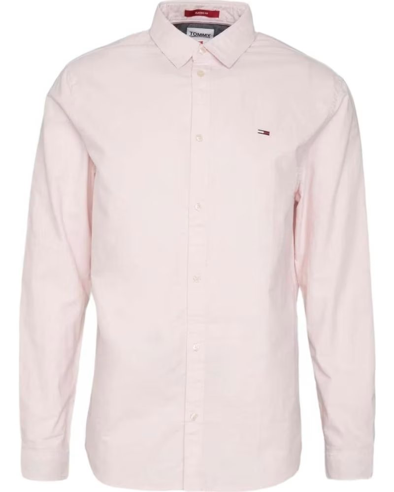 TOMMY JEANS TOMMY JEANS LANGARMHEMD FÜR HERREN ROSA