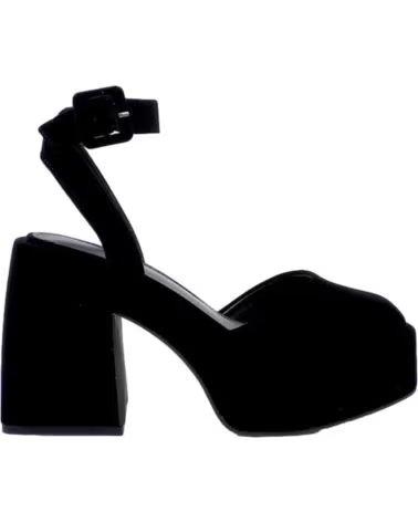 MIM SANDALIAS DE TACON EN PARA MUJER NEGRO