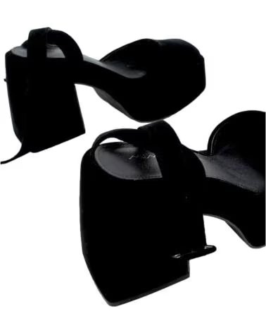MIM SANDALIAS DE TACON EN PARA MUJER NEGRO