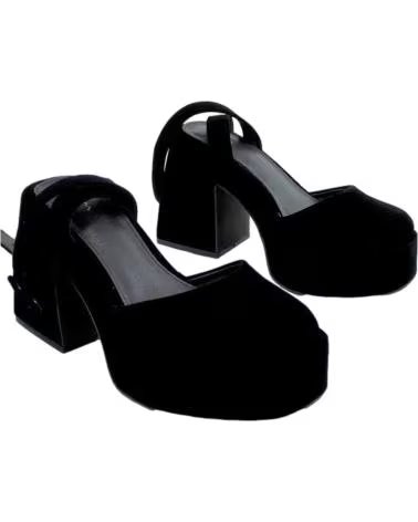MIM SANDALIAS DE TACON EN PARA MUJER NEGRO