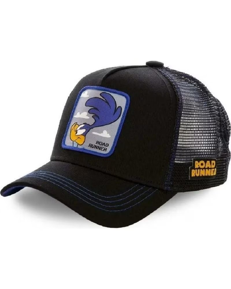 CAPSLAB CAPPELLINO TRUCKER ROAD RUNNER PATCH 1177370 NEGRO