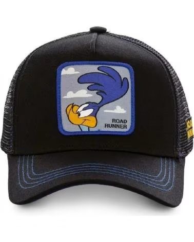 CAPSLAB CAPPELLINO TRUCKER ROAD RUNNER PATCH 1177370 NEGRO