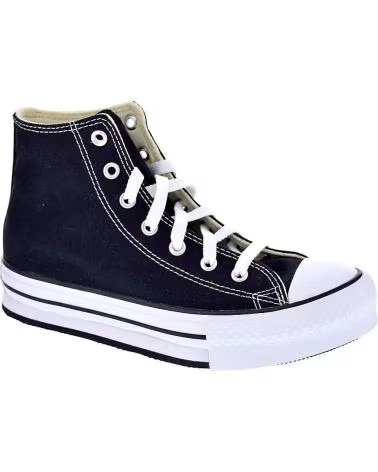 CONVERSE SAPATOS DE LONA HIGH TOP CHUCK TAYLOR ALL STAR LIFT PLATFORM NEGRO
