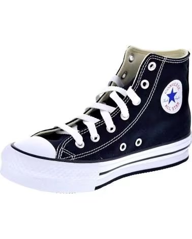 CONVERSE SAPATOS DE LONA HIGH TOP CHUCK TAYLOR ALL STAR LIFT PLATFORM NEGRO