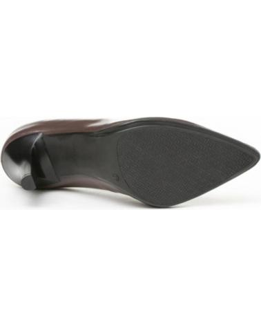 Zapatos de tacón de Mujer EVA MAÑAS SALON PIEL SOFT 1500 MARRON