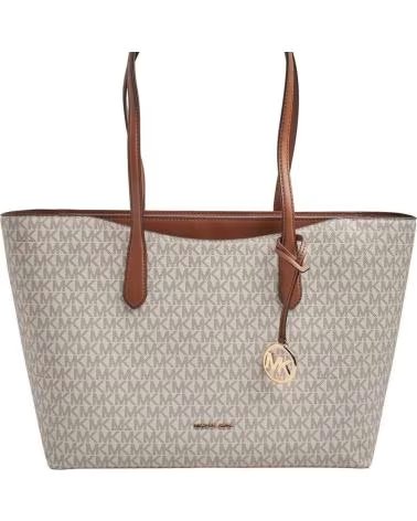 MICHAEL KORS MICHAEL KORS ARDEN LG TZ TOTE BAG VANILLA