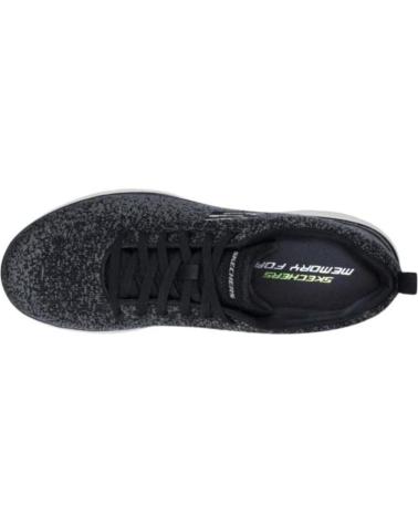 SKECHERS ZAPATILLAS SKECHERS SUMMITS WARRICK HOMBRE NEGRO-GRIS BKW NEGR-GRIS