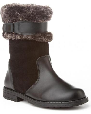 Bottes pour Fille ANGELITOS BOTAS PIEL 152 NEGRO
