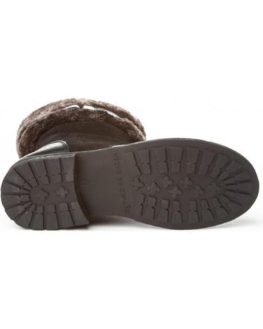 Bottes pour Fille ANGELITOS BOTAS PIEL 152 NEGRO