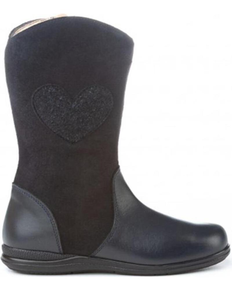 Boots für Mädchen ANGELITOS BOTAS PIEL 153 MARINO