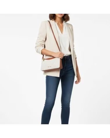 MICHAEL KORS BORSA A TRACOLLA ARDEN MD VANILLA