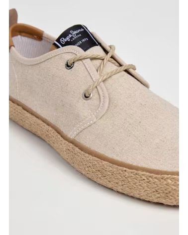 PEPE JEANS ALPARGATA PMS100008- EN BEIGE PARA HOMBRE ECRU