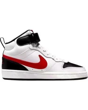 NIKE CD7782 HIGH-TOP SNEAKER MIT KLETTVERSCHLUSS BLANCO-NEGRO