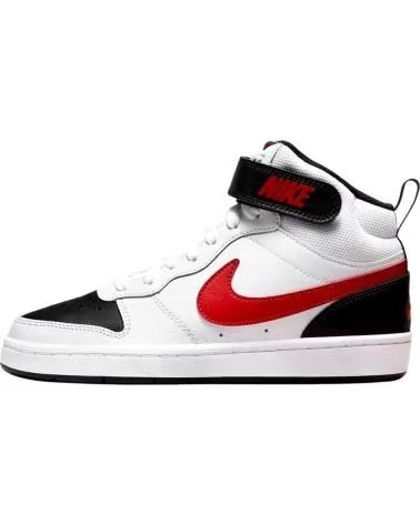 NIKE CD7782 HIGH-TOP SNEAKER MIT KLETTVERSCHLUSS BLANCO-NEGRO