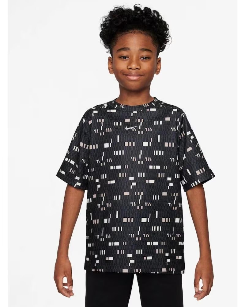 NIKE CAMISETA MANGA CORTA NINO HV0204 NEGRO